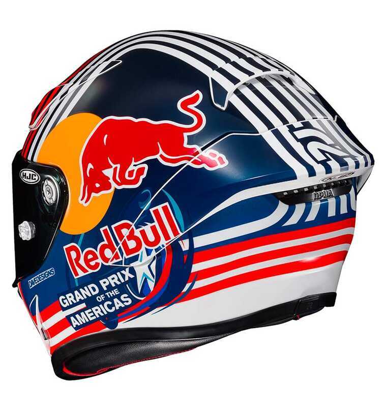 HJC RPHA1 Kask Red Bull Austın Gp MC21 - Görsel 2