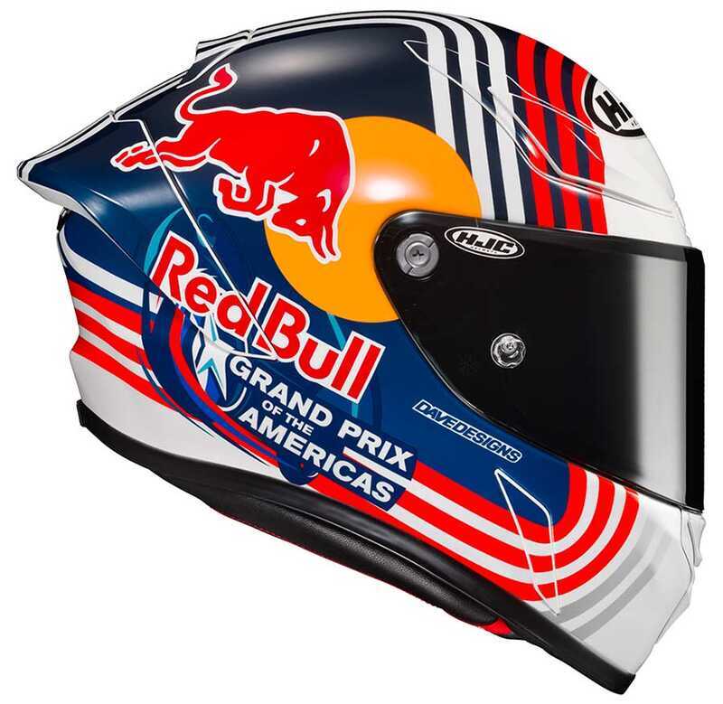 HJC RPHA1 Kask Red Bull Austın Gp MC21 - Görsel 3