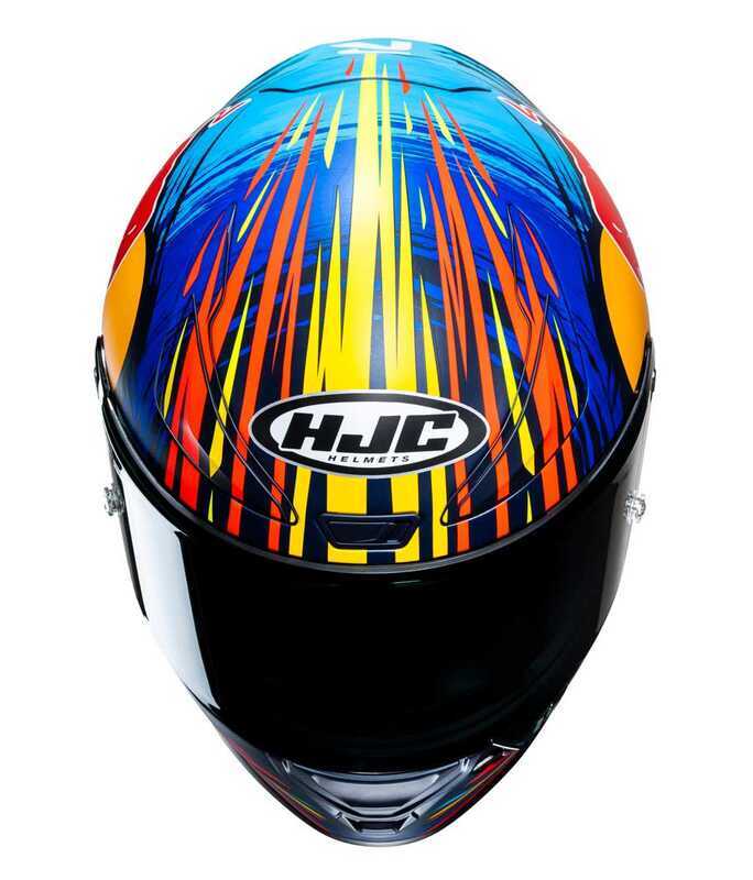 HJC RPHA1 Kask Red Bull Jerez Gp MC21SF - Görsel 4