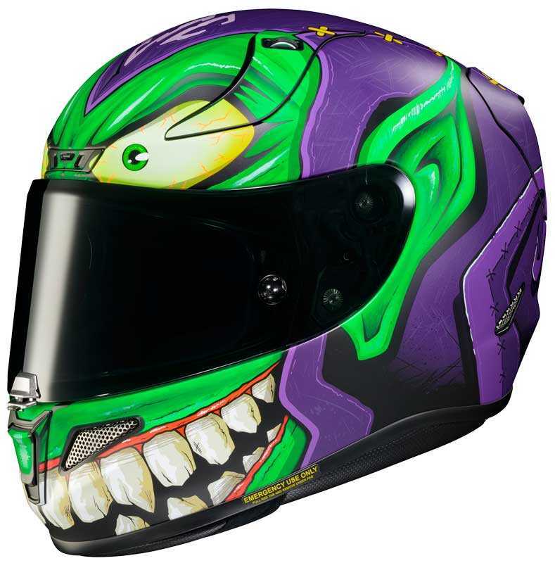 HJC RPHA11 Green Goblın Marvel Kask MC48SF