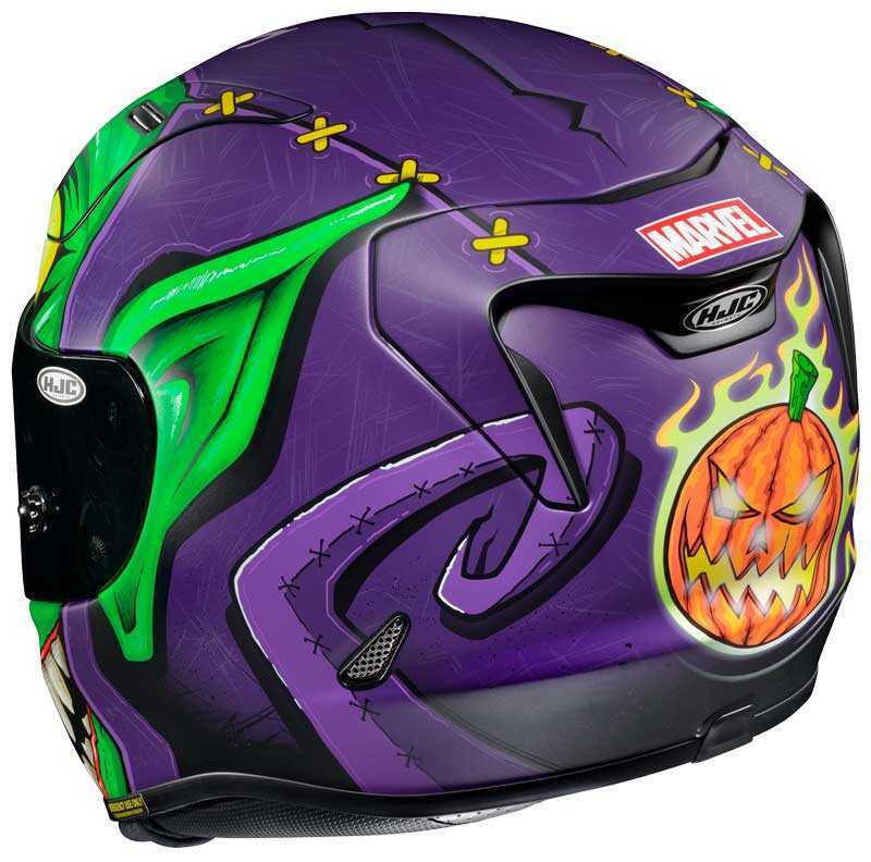 HJC RPHA11 Green Goblın Marvel Kask MC48SF - Görsel 2