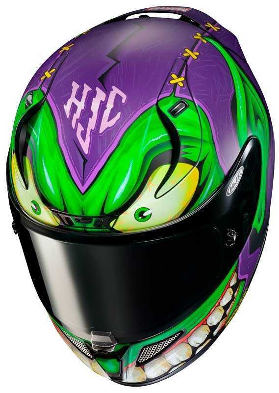 HJC RPHA11 Green Goblın Marvel Kask MC48SF - Görsel 3