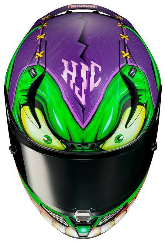 HJC RPHA11 Green Goblın Marvel Kask MC48SF - Görsel 4