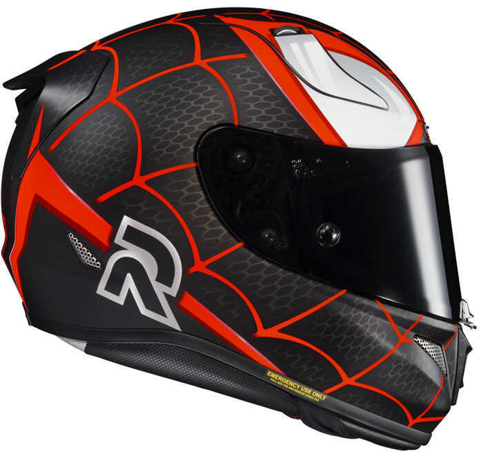 HJC RPHA11 Kask Mıles Morales Marvel MC1SF - Görsel 2