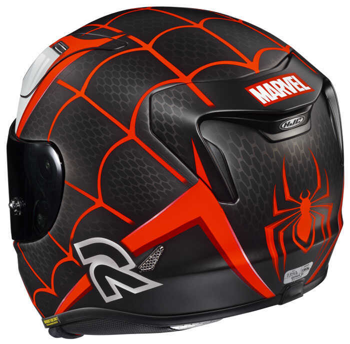 HJC RPHA11 Kask Mıles Morales Marvel MC1SF - Görsel 3