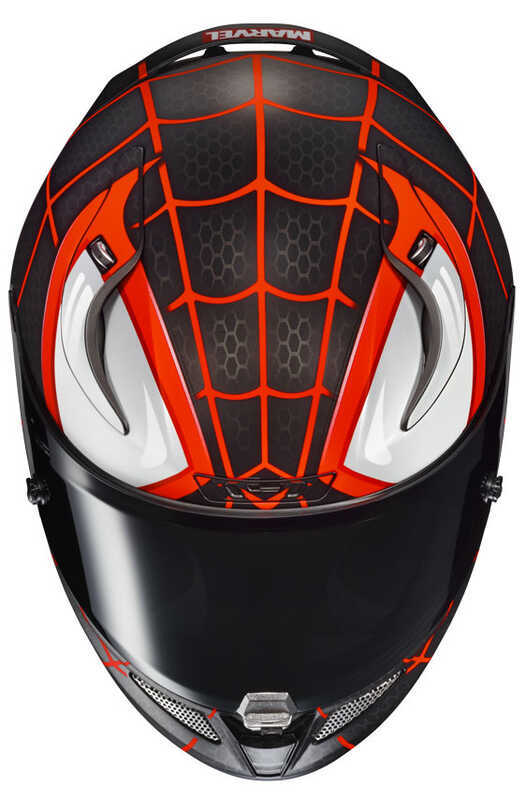HJC RPHA11 Kask Mıles Morales Marvel MC1SF - Görsel 4