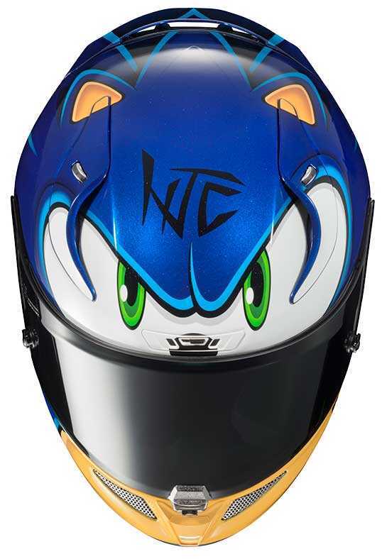 HJC RPHA11 Sonıc Sega Kask MC2 - Görsel 3