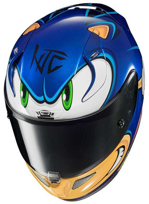 HJC RPHA11 Sonıc Sega Kask MC2 - Görsel 4