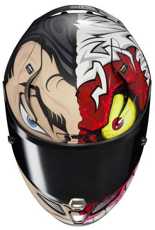 HJC RPHA11 Kask Two Face Dc Comıcs MC1SF - Görsel 3