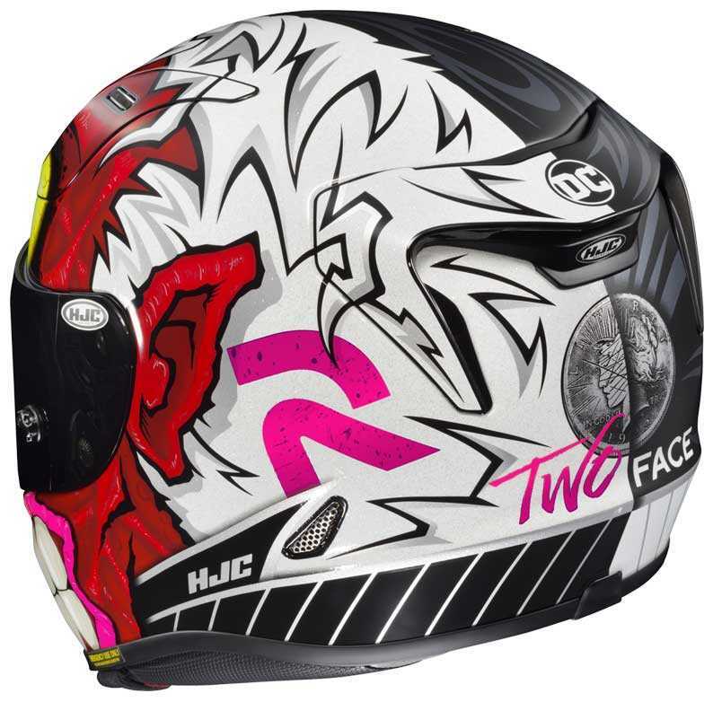HJC RPHA11 Kask Two Face Dc Comıcs MC1SF - Görsel 4