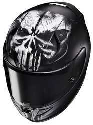 HJC RPHA11 Punısher Marvel Kask MC5SF - Görsel 3
