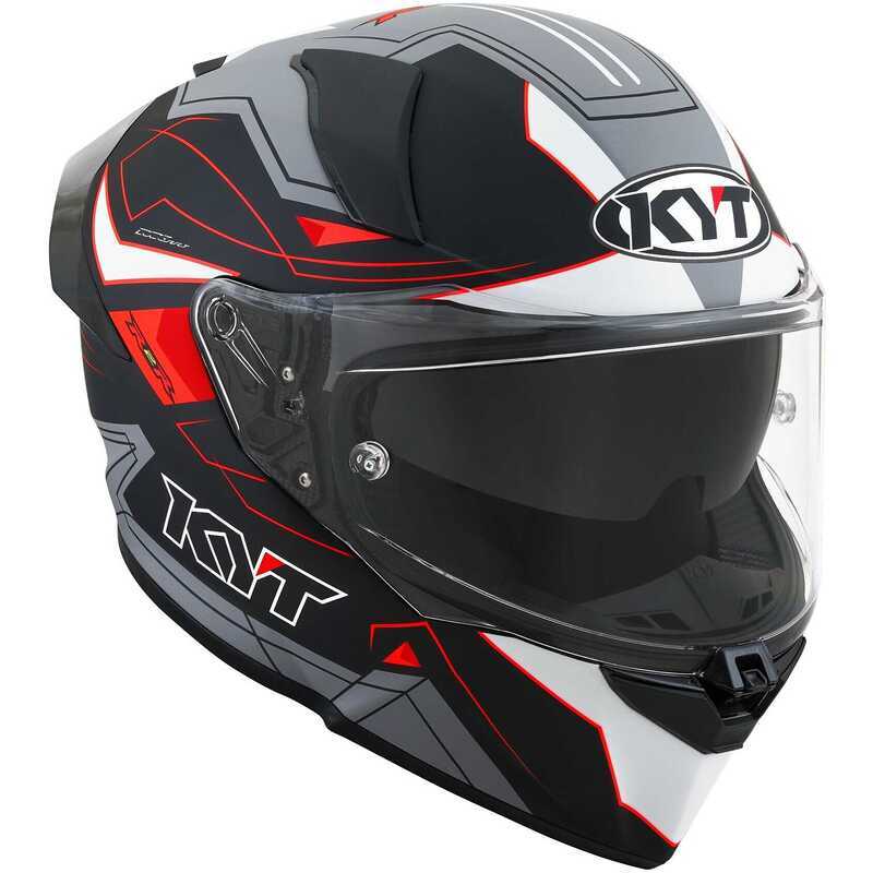 KYT R2R KASK LED MATT SİYAH GRİ - Görsel 2