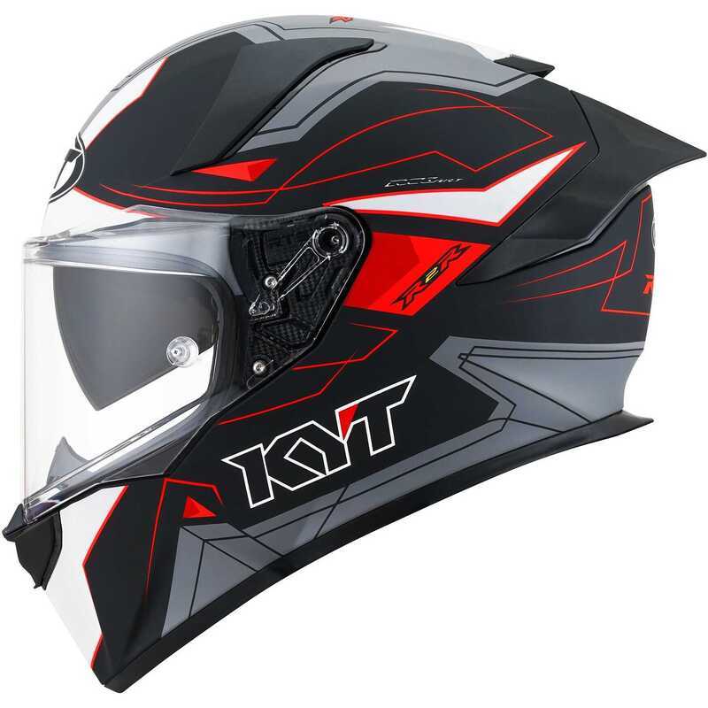 KYT R2R KASK LED MATT SİYAH GRİ - Görsel 7