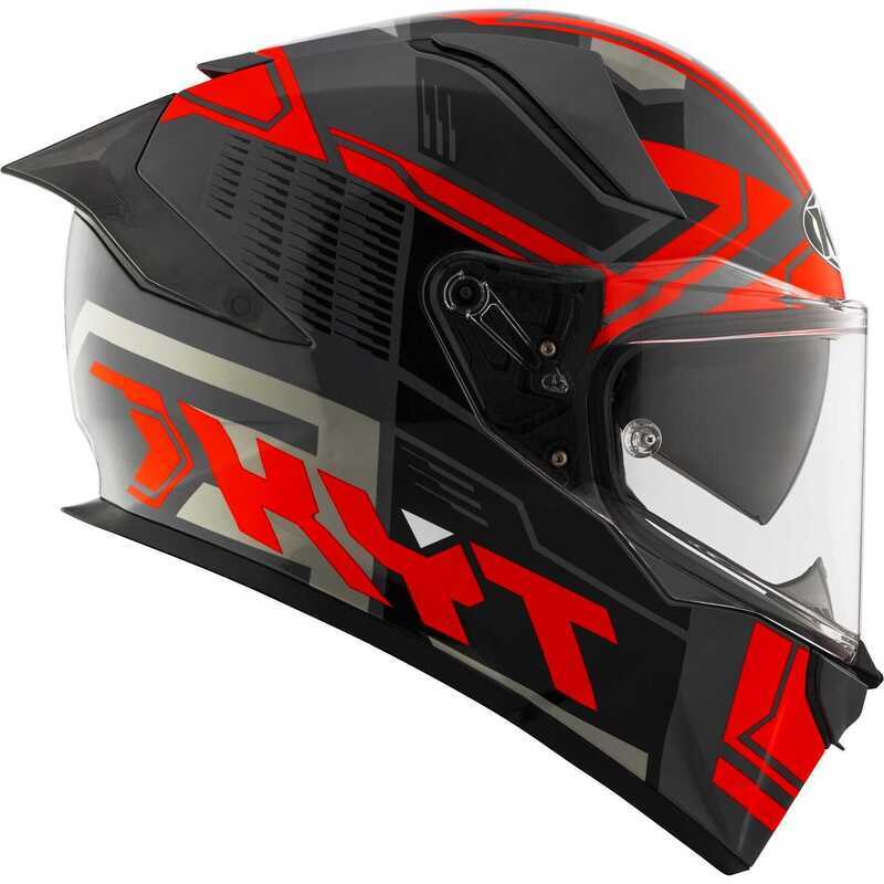 KYT R2R KASK OCTANE RED - Görsel 5