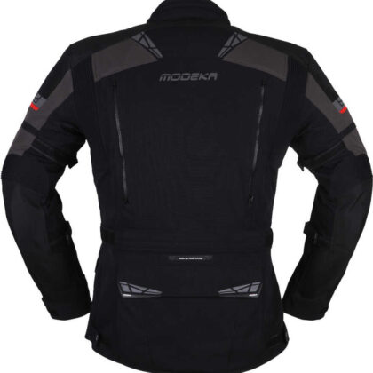 MODEKA Panamerıcana Iı Waterproof Ceket Siyah Koyu Gri