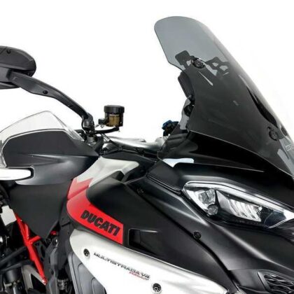 WRS Ducatı Multıstrada V4 / S / Sport / Rally 2020-2024 Tourıng Rüzgar Siperliği Koyu Füme