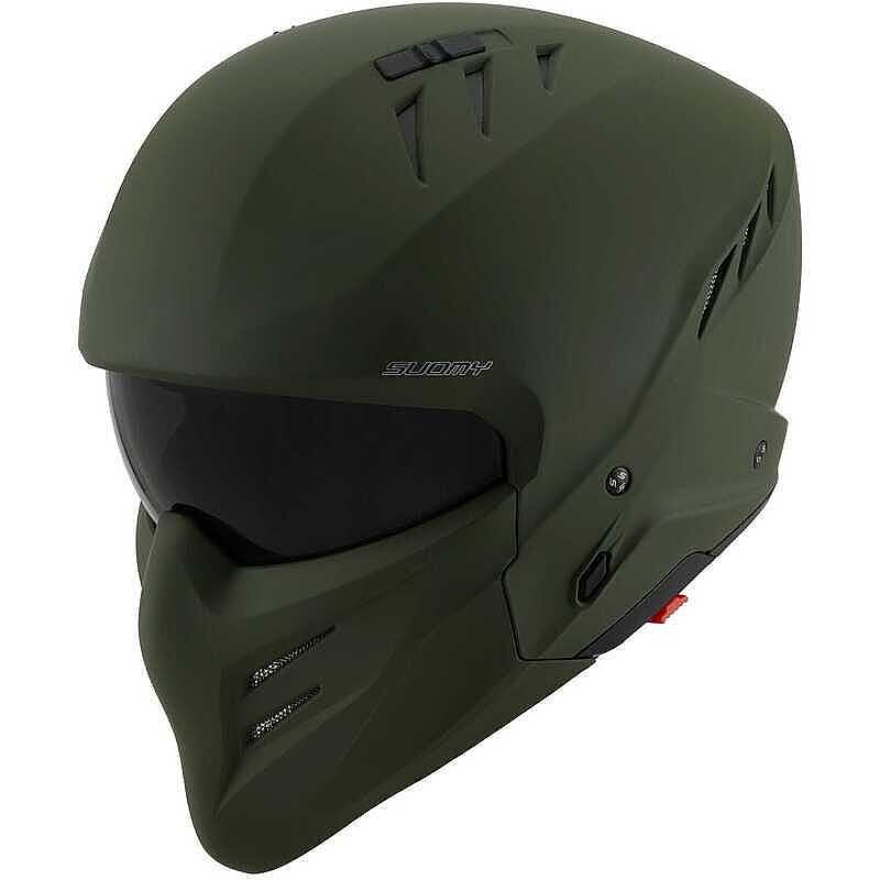 SUOMY Armor Kask Plaın Mat Yeşil