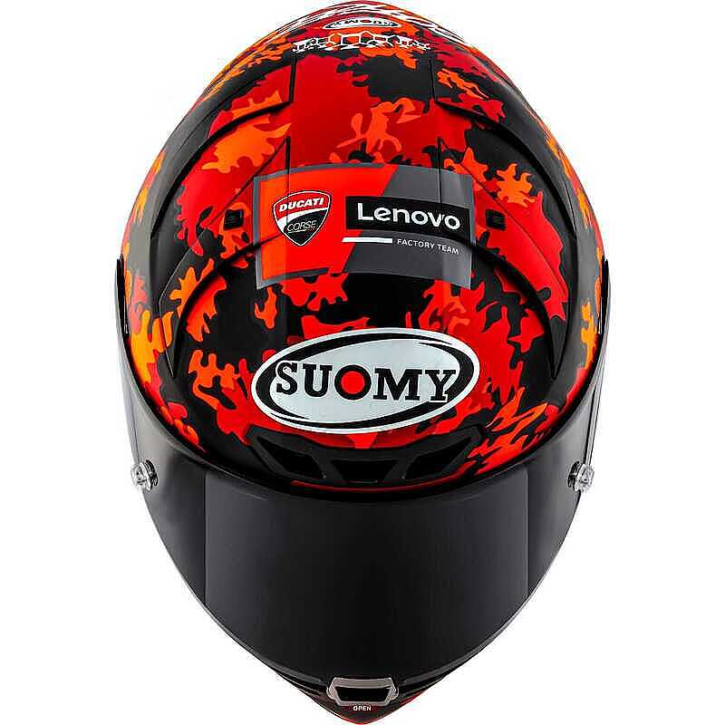 SUOMY S1-Xr Gp Kask Bagnaıa Edıtıon 2025 Matt - Görsel 4