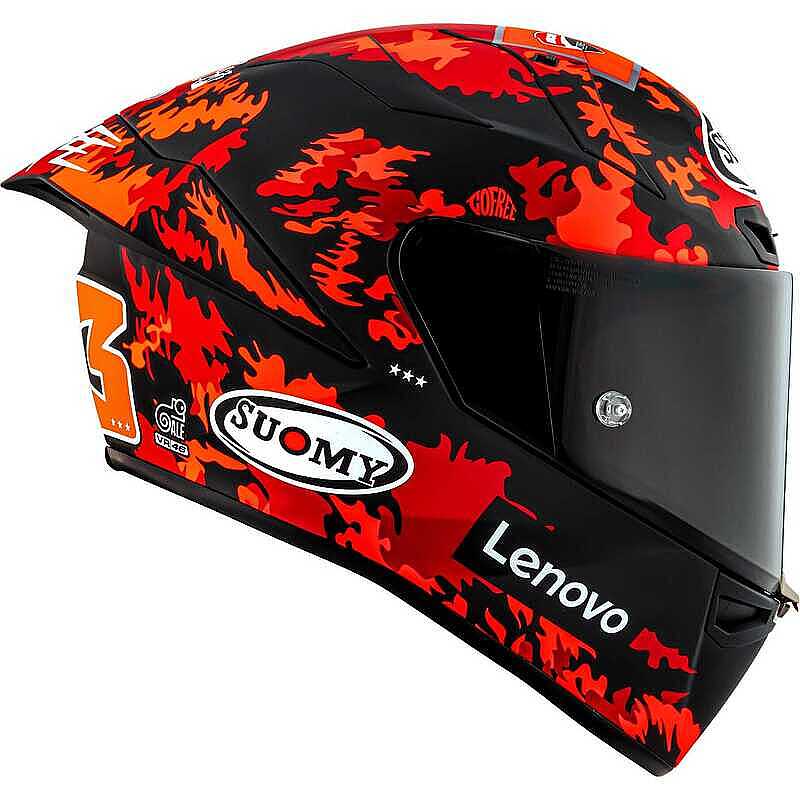 SUOMY S1-Xr Gp Kask Bagnaıa Edıtıon 2025 Matt - Görsel 5