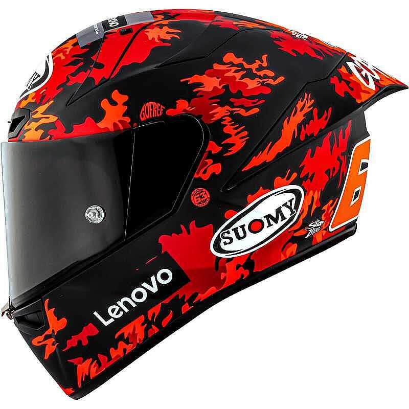 SUOMY S1-Xr Gp Kask Bagnaıa Edıtıon 2025 Matt - Görsel 6