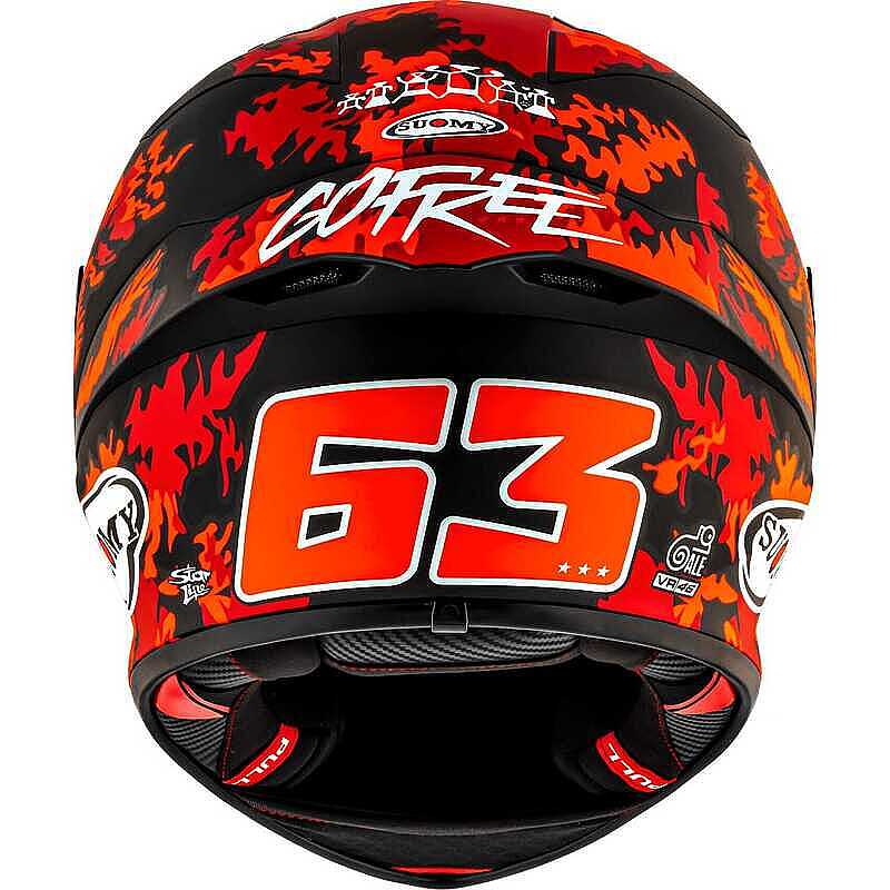 SUOMY S1-Xr Gp Kask Bagnaıa Edıtıon 2025 Matt - Görsel 7