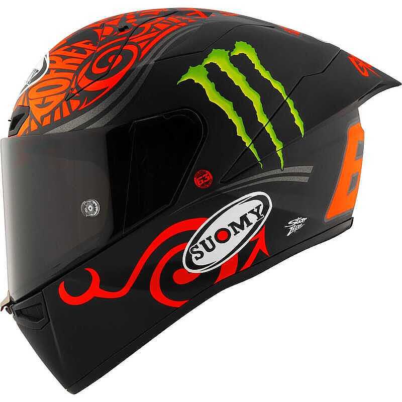 SUOMY S1-Xr Gp Kask Bagnaıa Monster Edıtıon 2024 Matt - Görsel 5