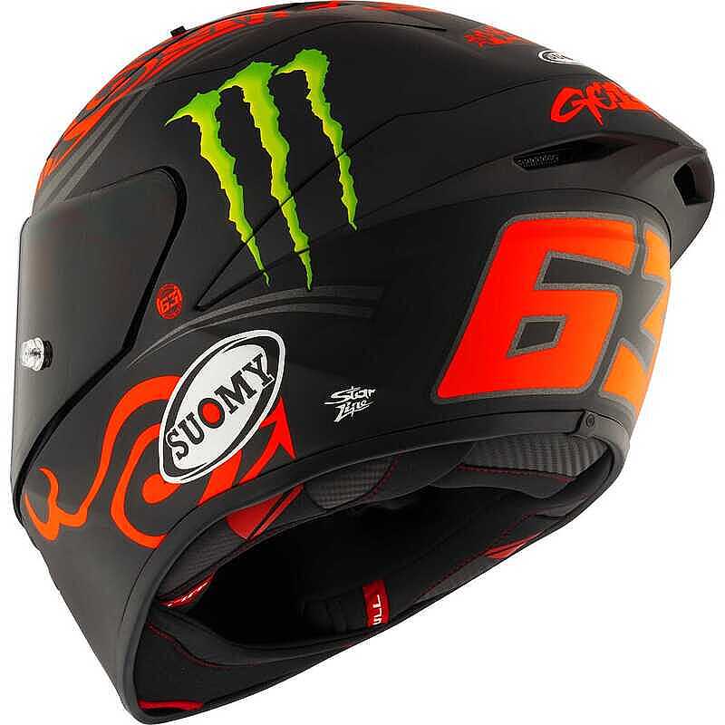 SUOMY S1-Xr Gp Kask Bagnaıa Monster Edıtıon 2024 Matt - Görsel 8
