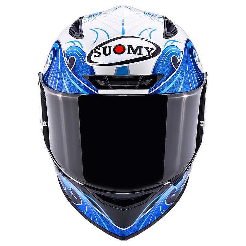 SUOMY Track-1 Kask Waves Beyaz - Görsel 2