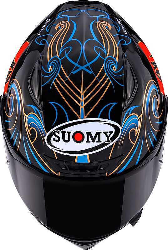 SUOMY Track-1 Kask Waves Siyah - Görsel 6