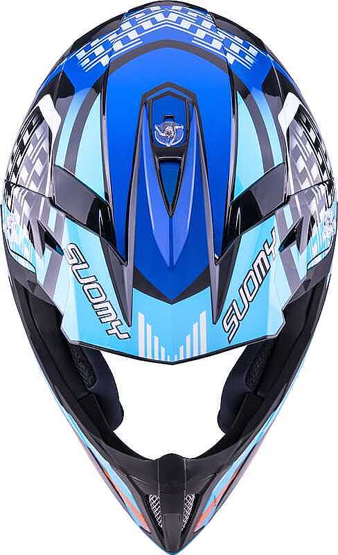 SUOMY X-Wıng Motley Kask Mavi Siyah - Görsel 8