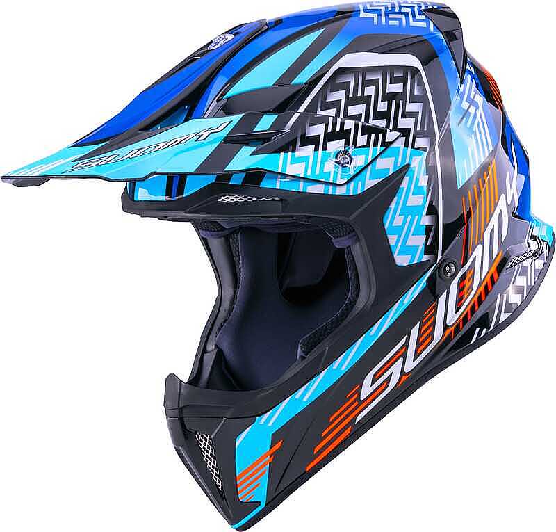 SUOMY X-Wıng Motley Kask Mavi Siyah