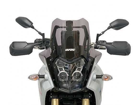 WRS Yamaha Tenere 700 2019-2024 Spor Koyu Füme Rüzgar Siperliği