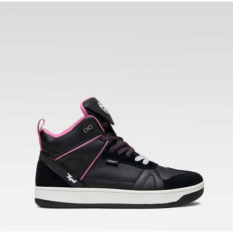 XPD Moto-1 Deri Lady H2OUT Sneakers Siyah - Görsel 3