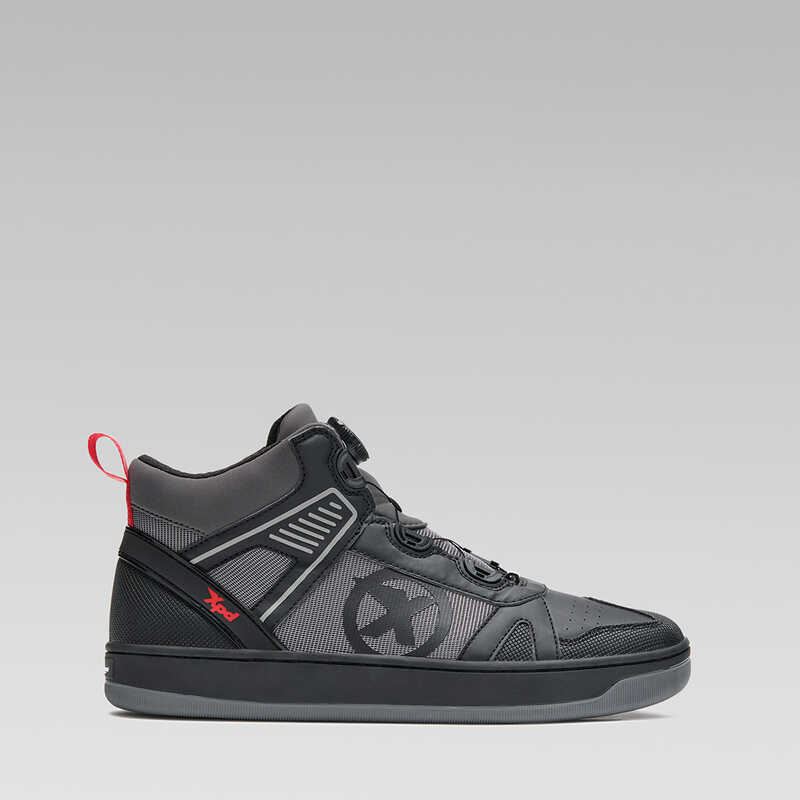 XPD Moto Fast Sneakers Siyah Antrasit - Görsel 2