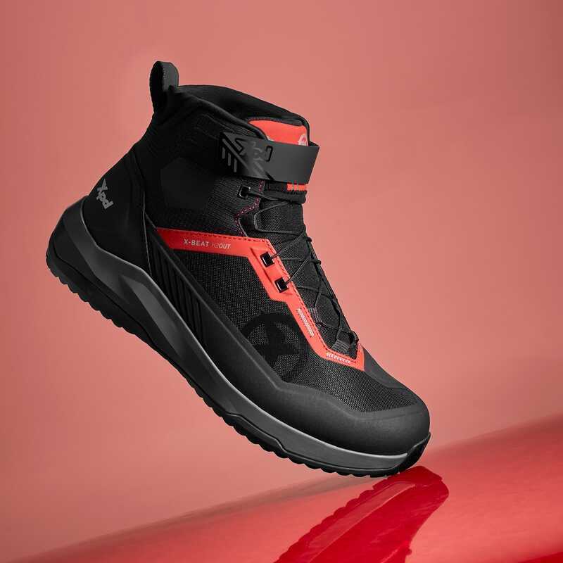 XPD X-Beat H2OUT® Sneaker Siyah Kırmızı - Görsel 7