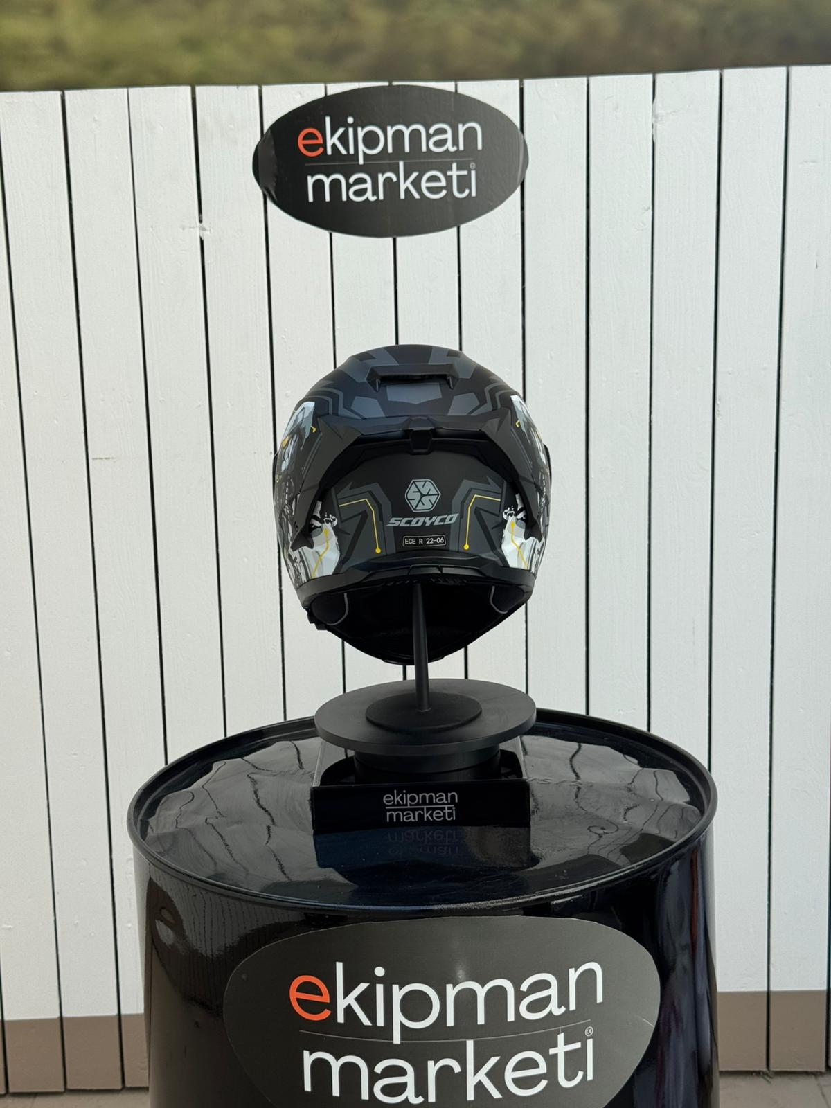 Cyber Kapalı Kask - Görsel 3