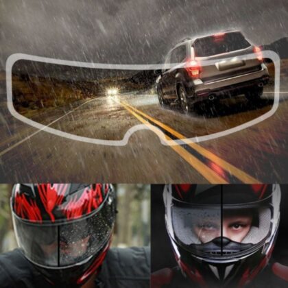 Motosiklet Kaskı İçin Yağmur Kaydırıcı Film