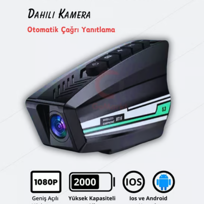BT16 Kask Bluetooth Kulaklık
