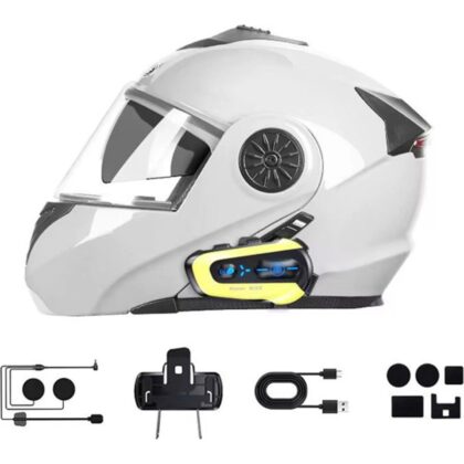 N3X Rgb Işıklı Intercom Motosiklet Bluetooth