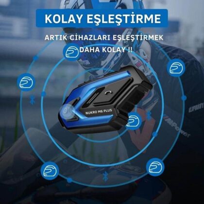 Nukrotech Nukro M2 Bluetooth İnterkom Seti