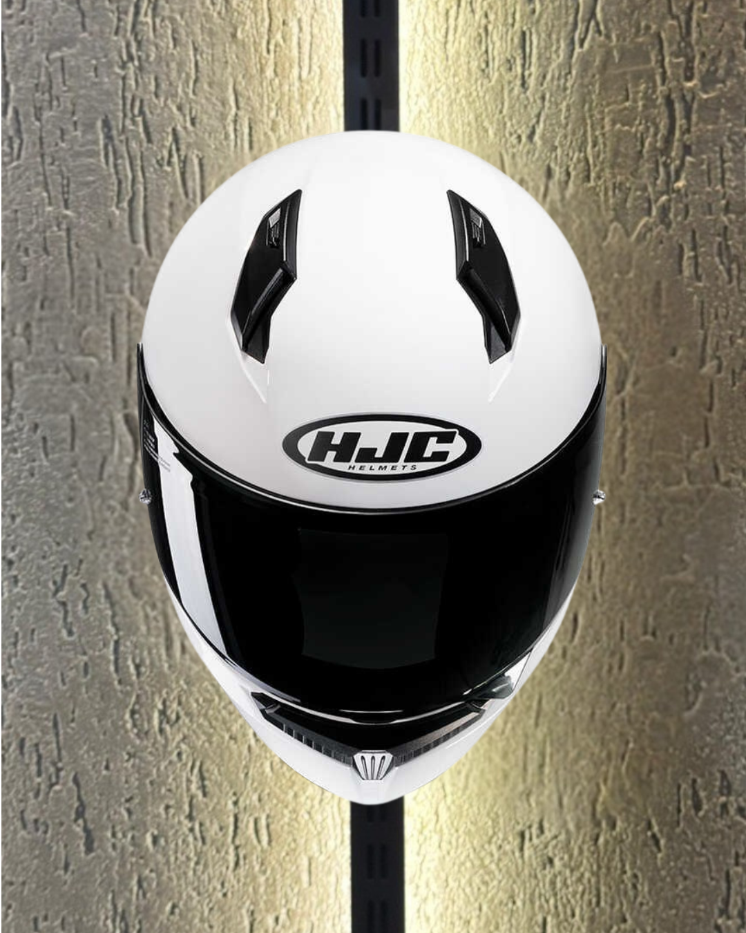 HJC C10 KASK BEYAZ - Görsel 3