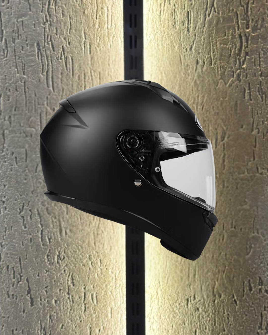 HJC C10 KASK MAT Siyah - Görsel 2
