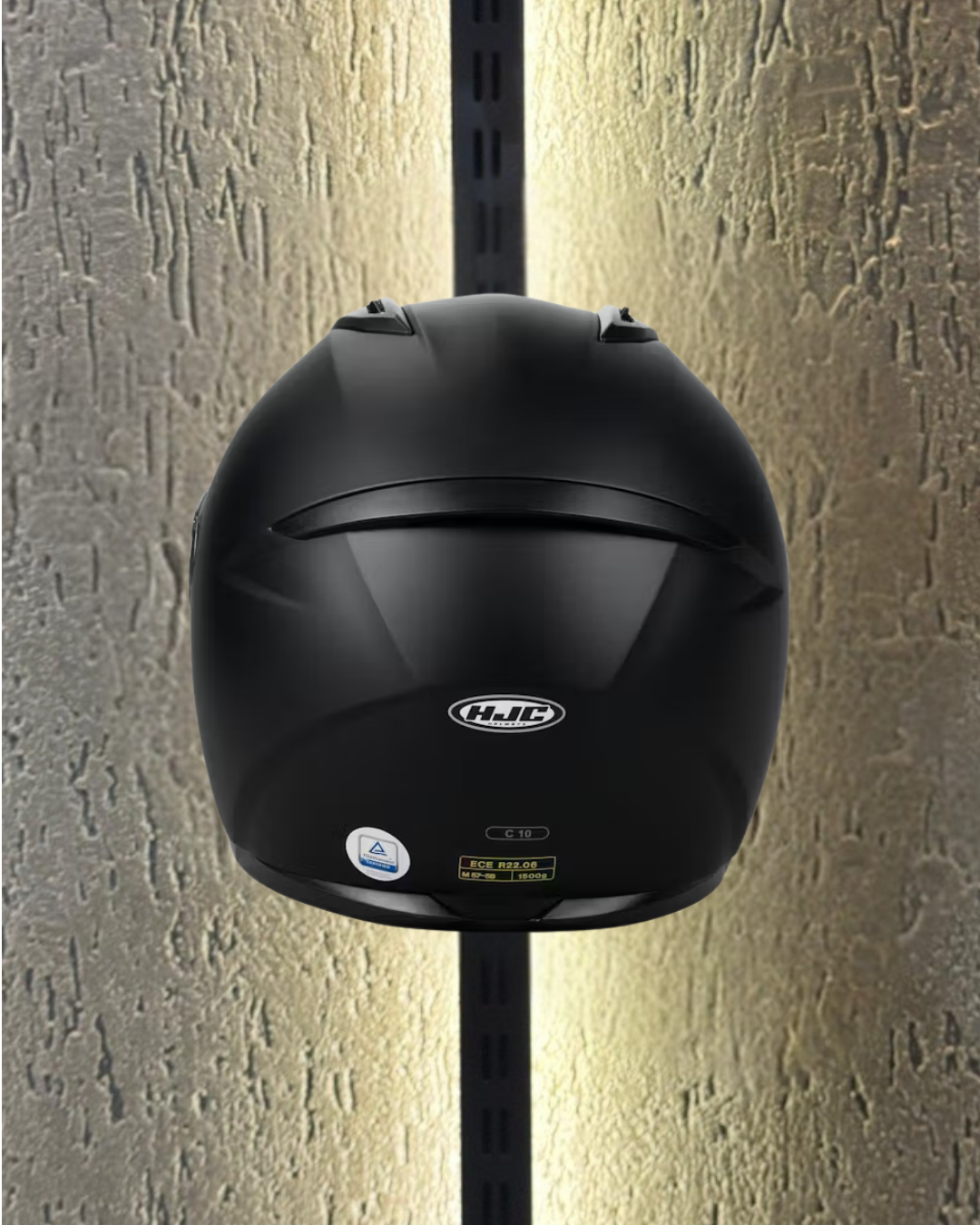 HJC C10 KASK MAT Siyah - Görsel 3