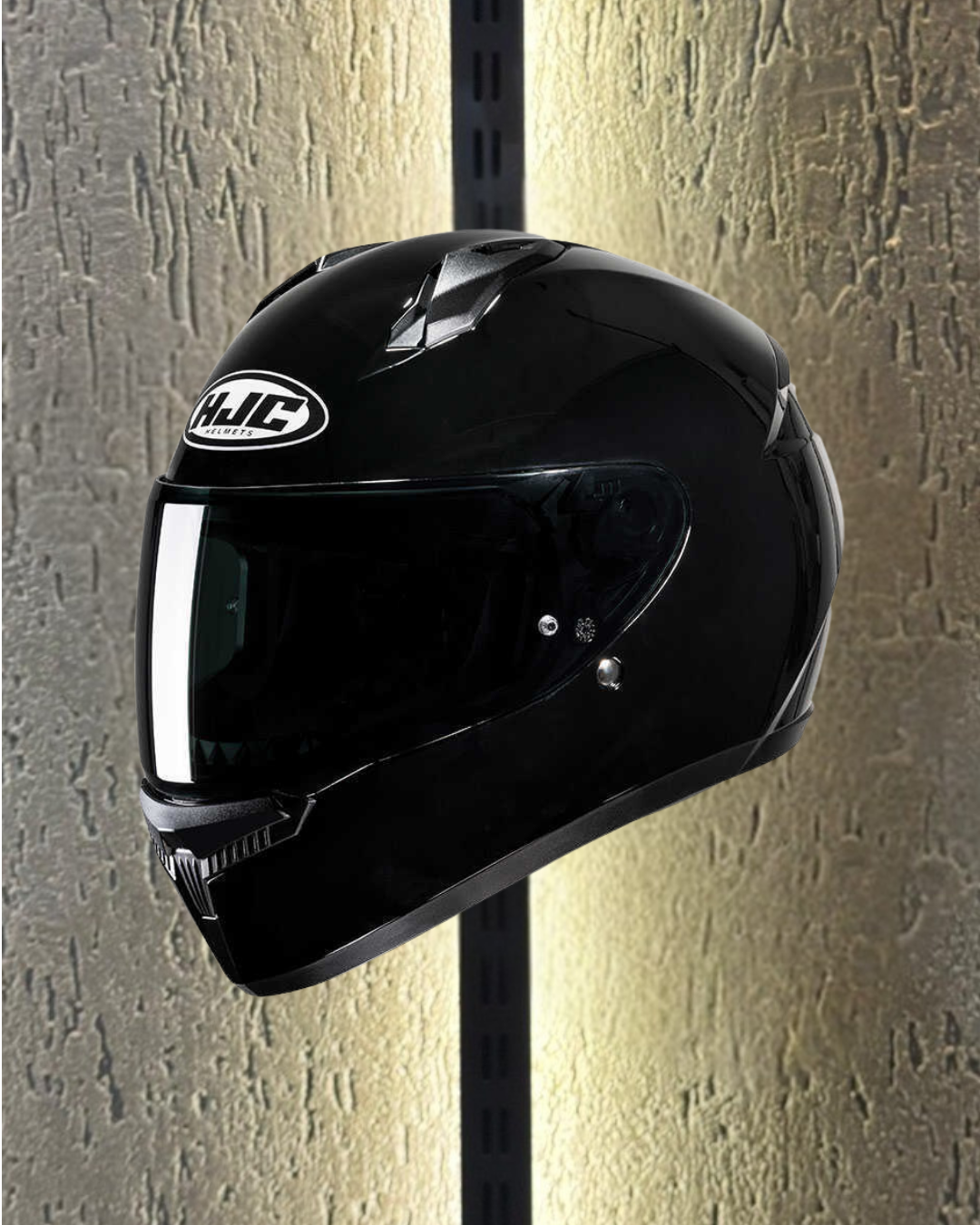 HJC C10 KASK PARLAK Siyah