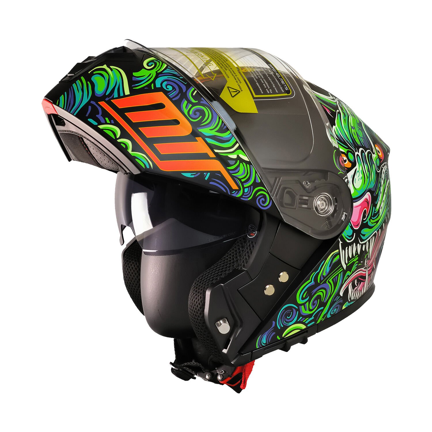 MTS Çene Açılır KASK DRAGO - Görsel 2