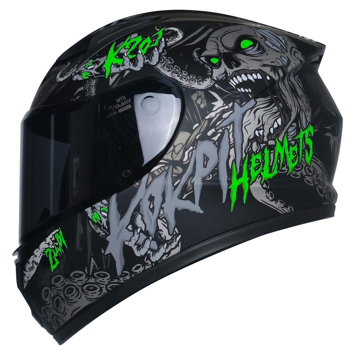 MTS Pro Helmets M-201 Siyah Çocuk Kaski