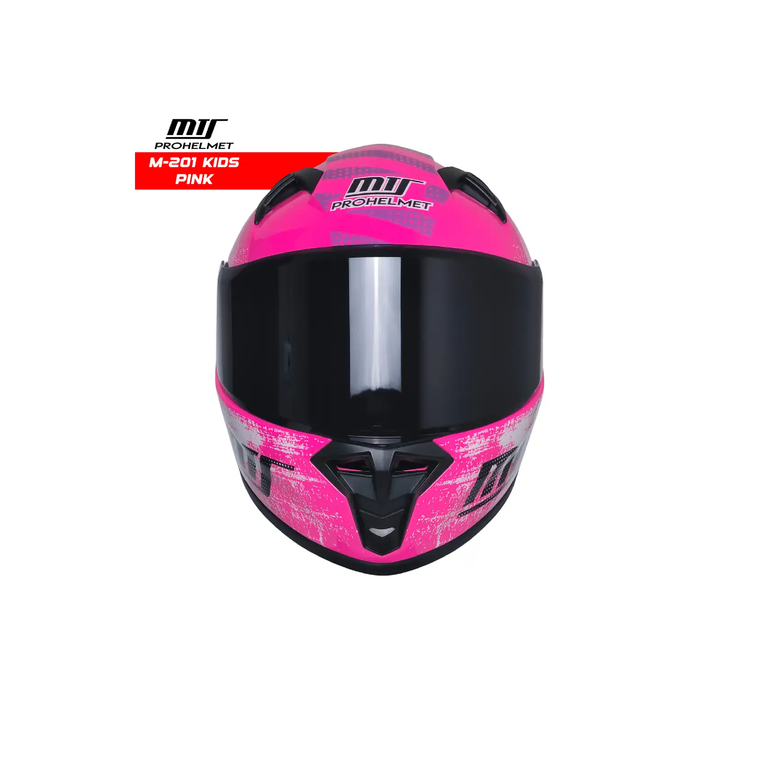 MTS Pro Helmets M-201 Pembe Çocuk Kaski - Görsel 3
