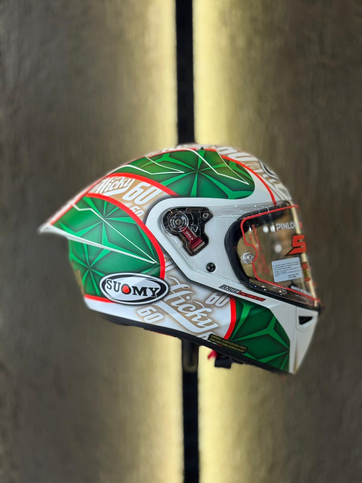 SUOMY S1-XR GP KASK HICKMAN - Görsel 2