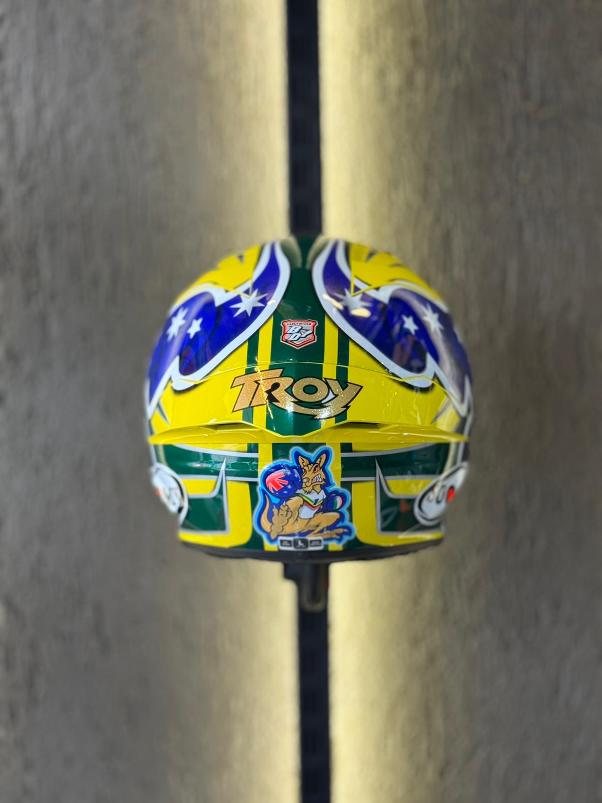 SUOMY S1-XR GP KASK TROY - Görsel 2