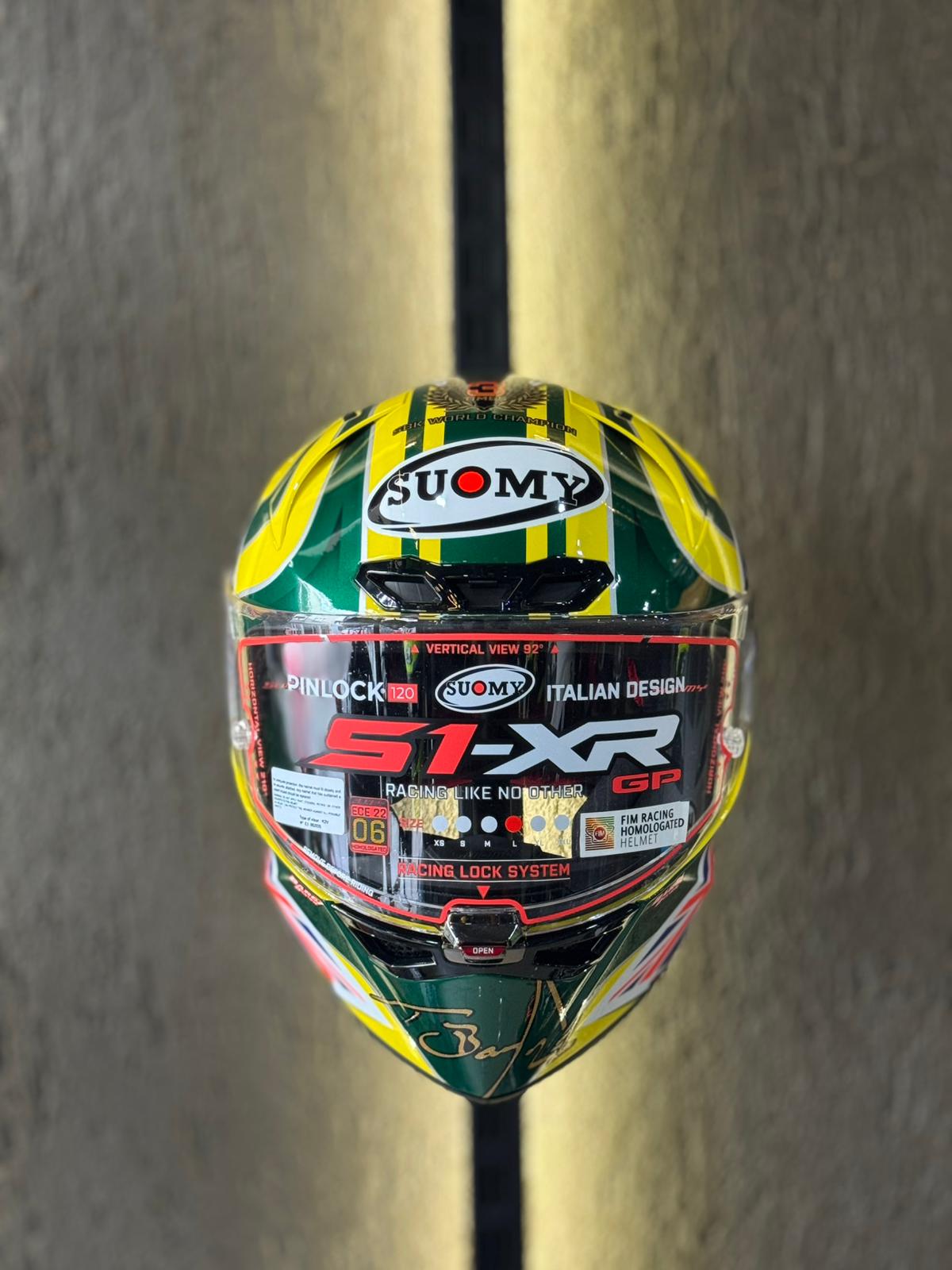 SUOMY S1-XR GP KASK TROY - Görsel 3